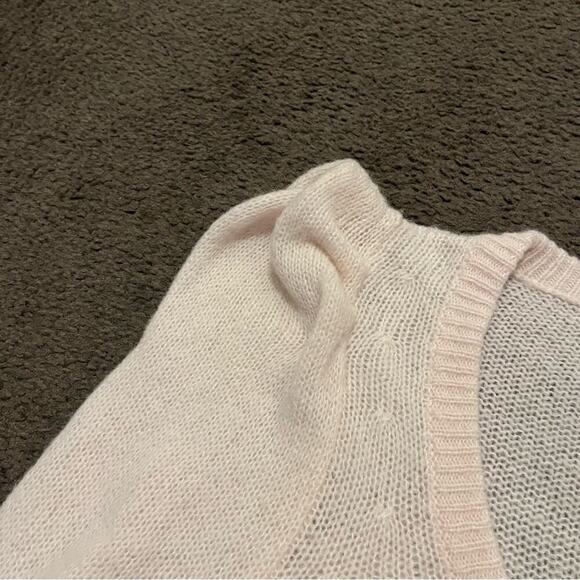 Nation LTD Lara Puff Sleeve Baby Alpaca Merino Wool Blend Sweater - Picture 8 of 8